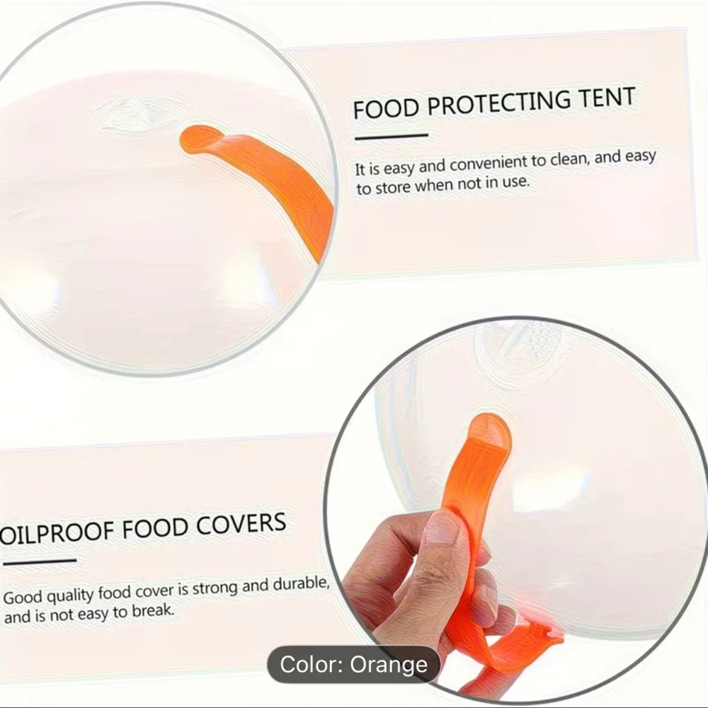 Microwave Splatter Guard with Vent 2pcs Premium PP Material
